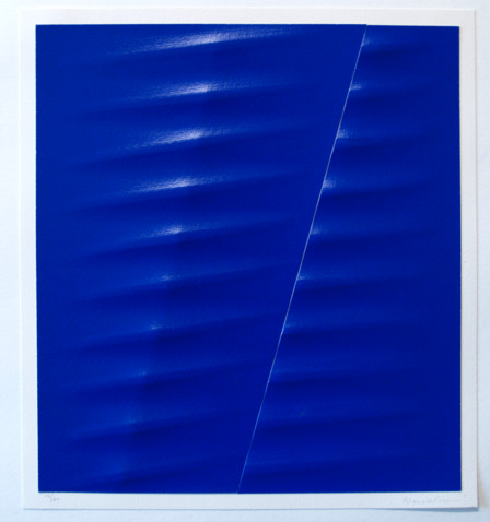 Agostino Bonalumi Blu