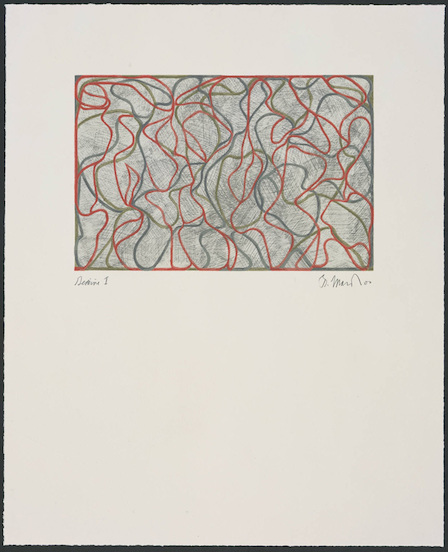 Brice Marden Distant Muses