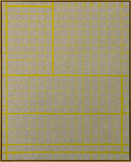 Bertrand Fournier Yellow lines on yellow grid