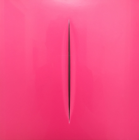 Lucio Fontana Untitled