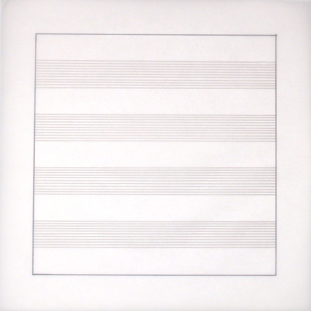 Agnes Martin Untitled X