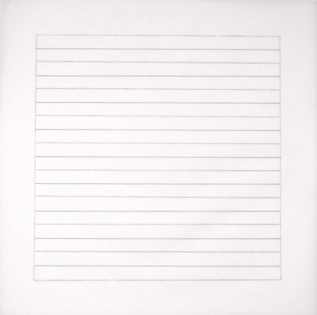 Agnes Martin Untitled VII