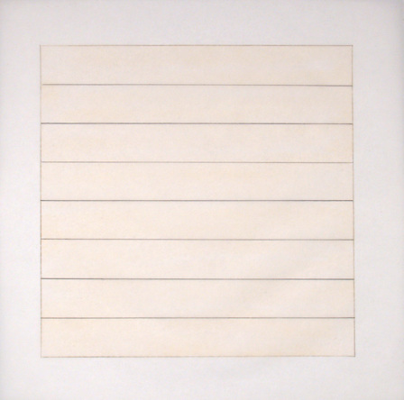 Agnes Martin Untitled VI