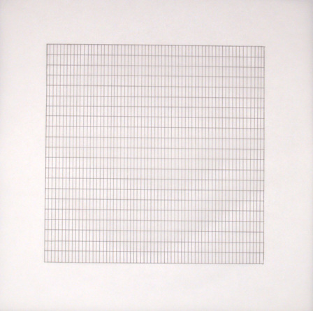 Agnes Martin Untitled I