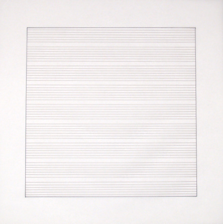 Agnes Martin Untitled VIII