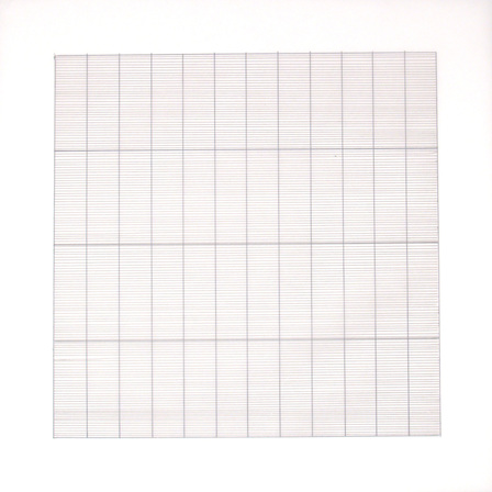 Agnes Martin Untitled IV