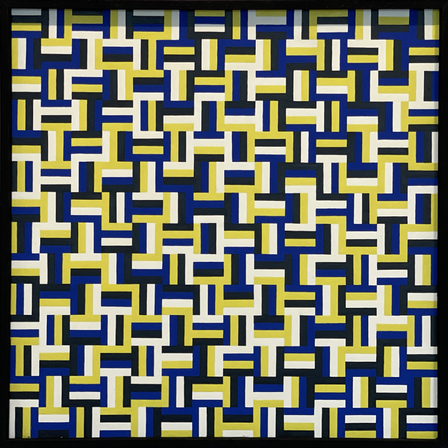 Bernhard Sandfort Gelb aus Weiß: Horizontal / Diagonal