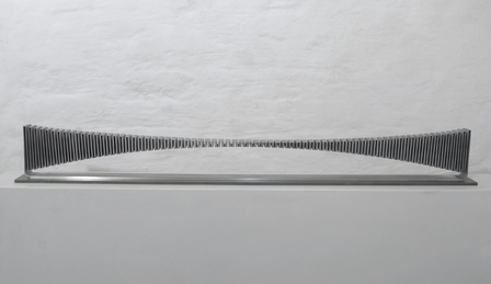 Martin Willing Brücke, wechselseitig eingeschnitten, durchschwingend