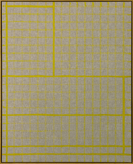 Bertrand Fournier Yellow lines on yellow grid