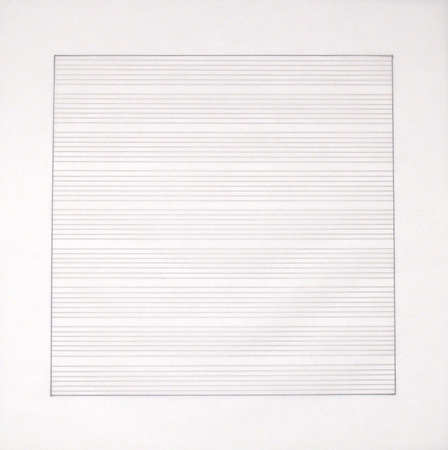 Agnes Martin Untitled VIII