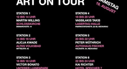 ART ON TOUR, Martin Willing, Victor Bonato, Peter Wüthrich, Kai Richter
